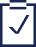 Clipboard with check mark icon
