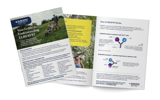 Your Guide to Understanding ELREXFIO (elranatamab-bcmm) brochure